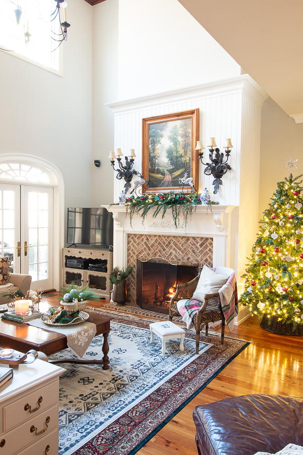 christmas family room