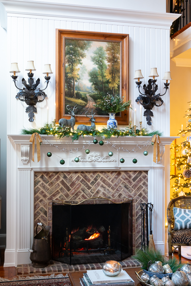 christmas fireplace