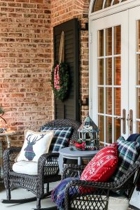 christmas porch