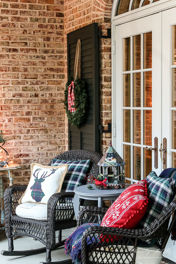 christmas porch