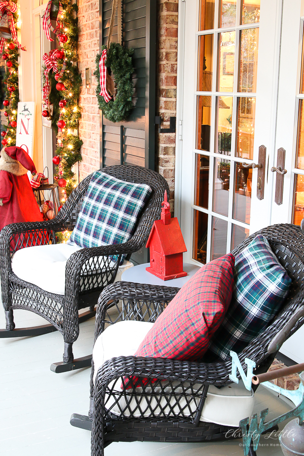 christmas porch