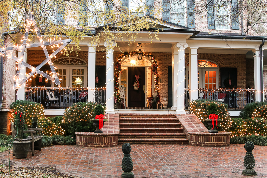 christmas porch