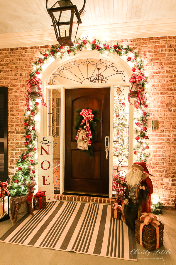 How to Decorate with Christmas Garlands Our Southern Home