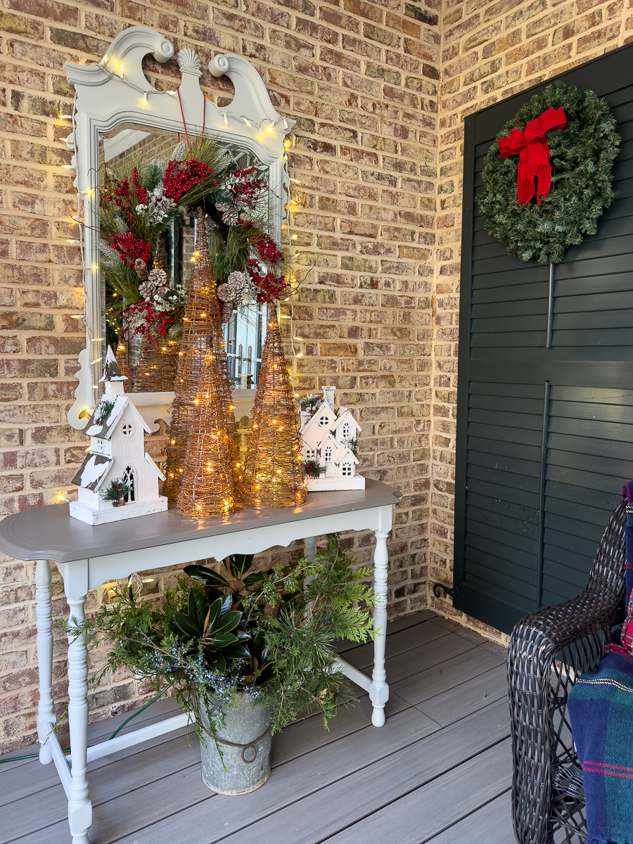 christmas porch decor