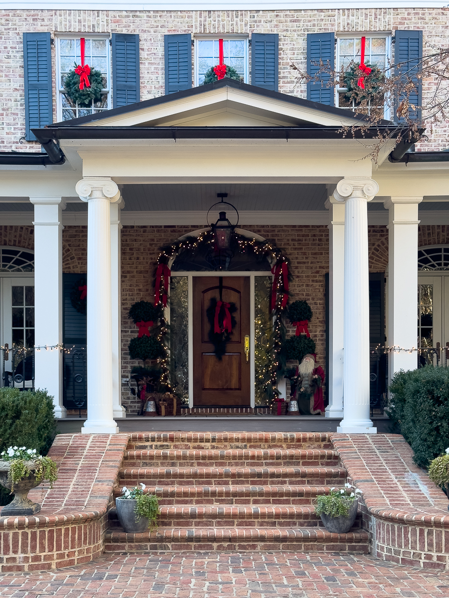 christmas porch decor