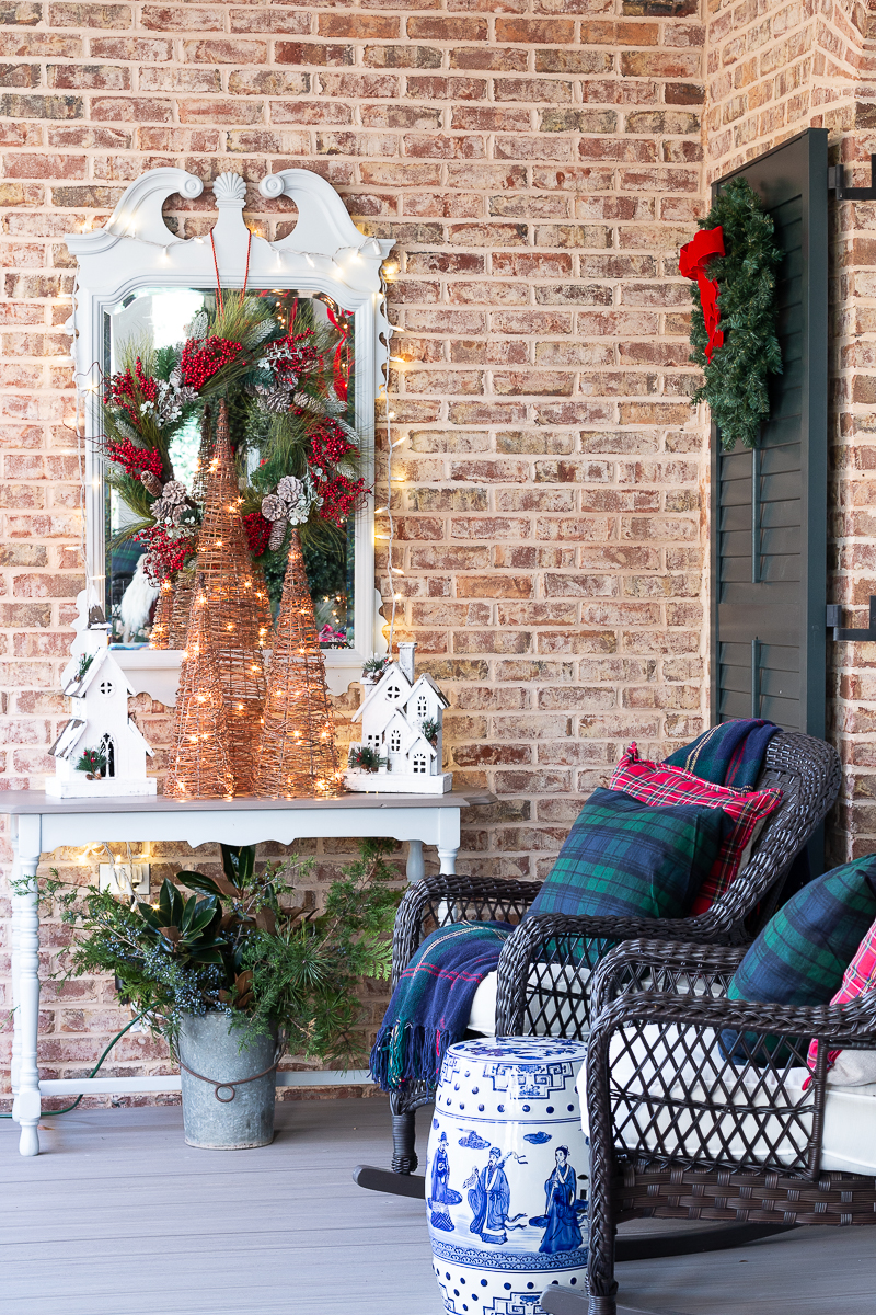 christmas porch decor