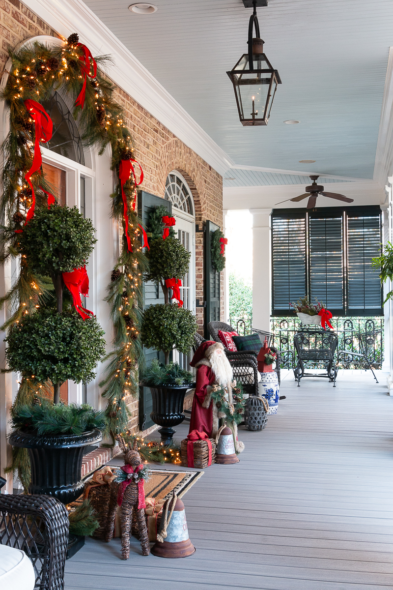 christmas porch decor