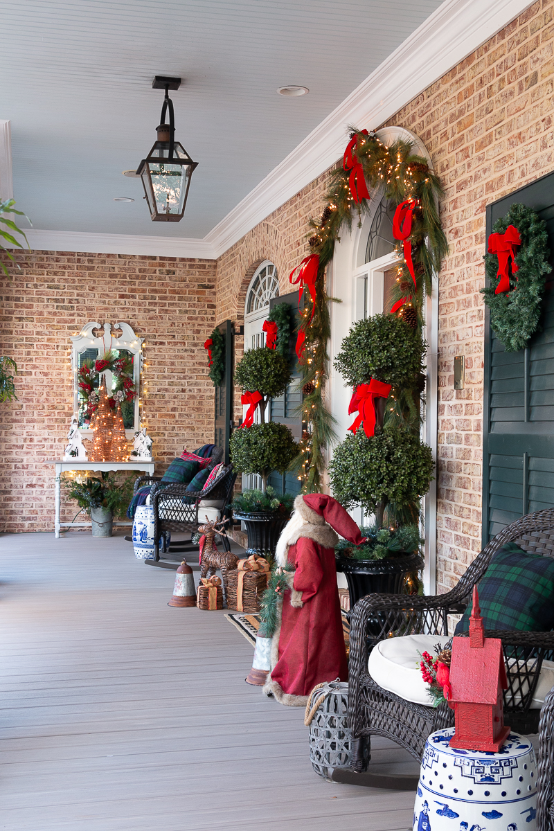 christmas porch decor