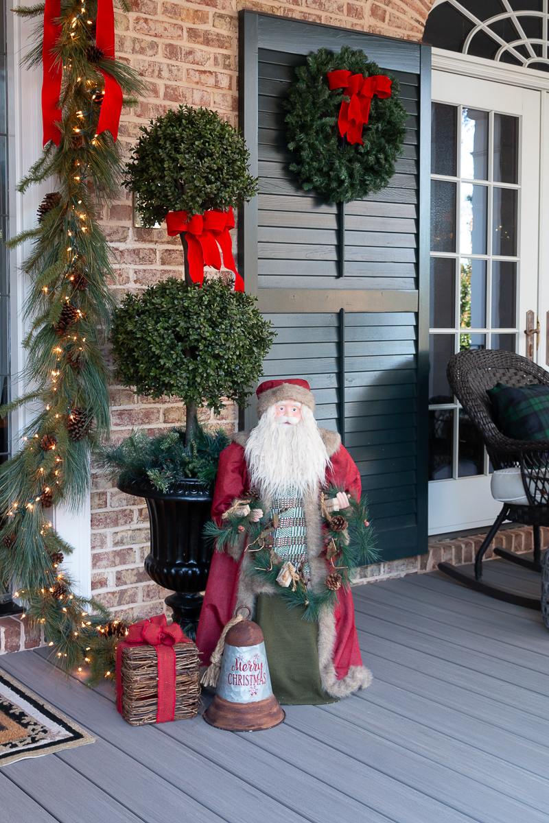 christmas porch decor