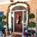 Christmas front door