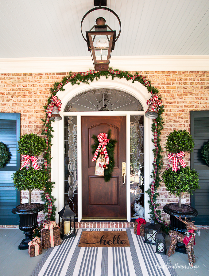 christmas porch