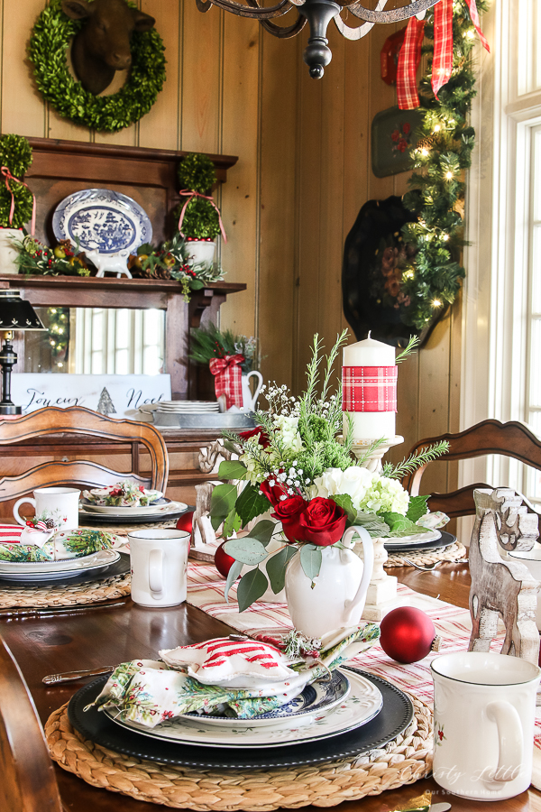 christmas table