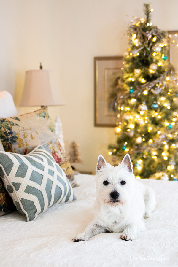 Christmas Master Bedroom