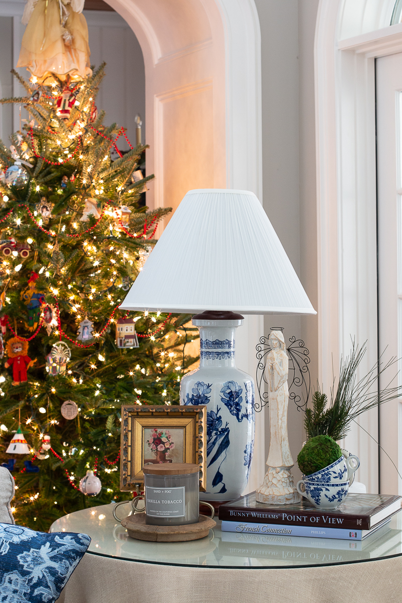 lamp and decor with tree