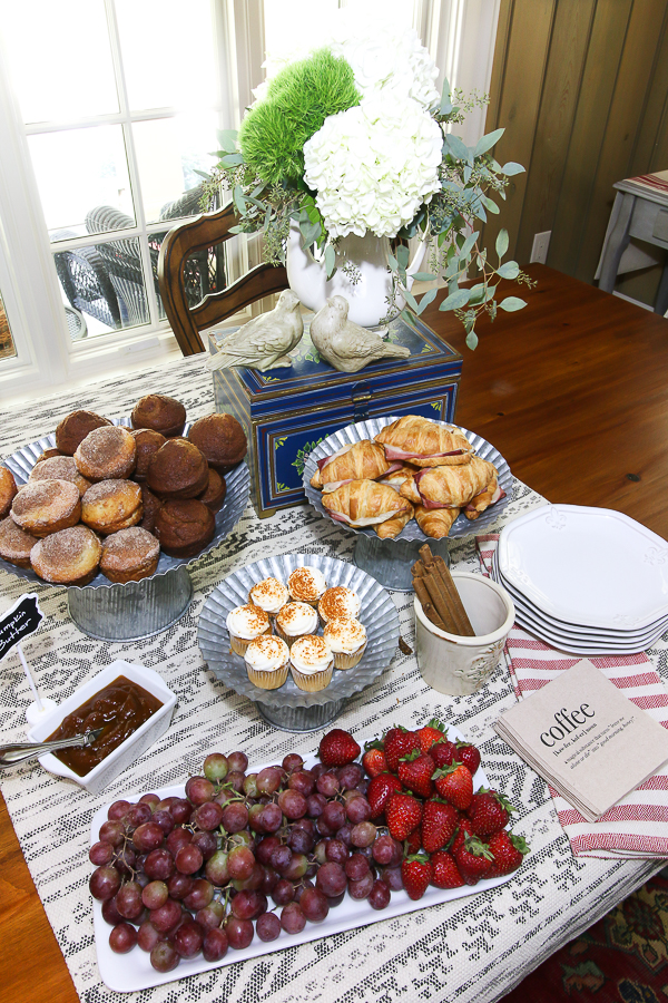 Coffee Bar Brunch Ideas: At Home Entertaining