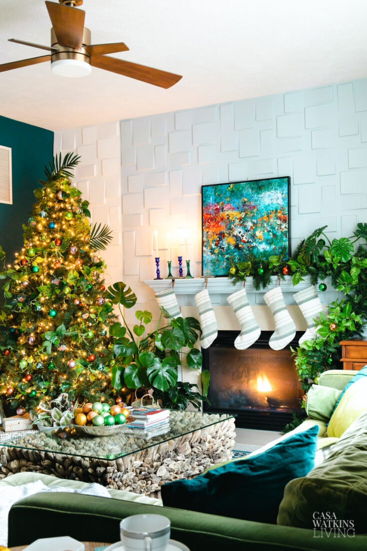 christmas home tour blogs