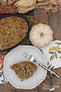 Cornbread Dressing Recipe using College Inn broth found at Walmart. #ad #POURLOVEINN