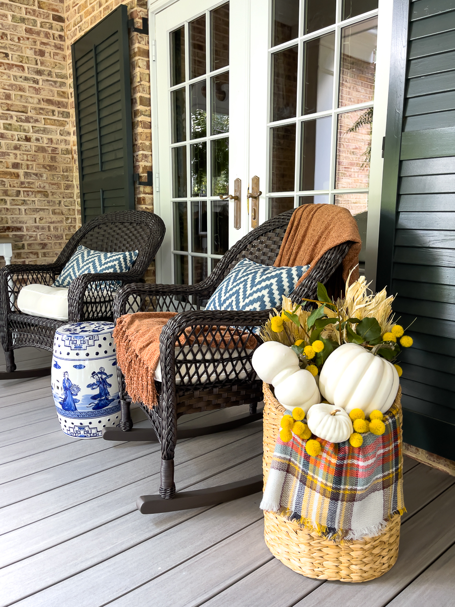fall pumpkin basket