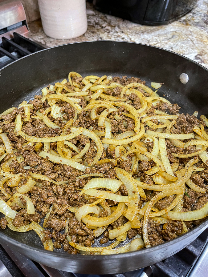 beef and onion