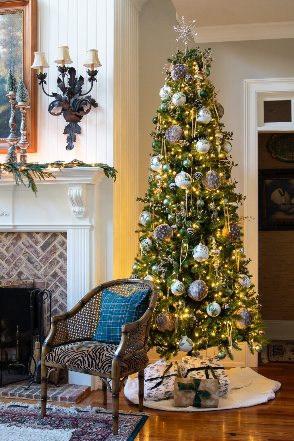 Nearly Natural Christmas Trees - Our Southern Home