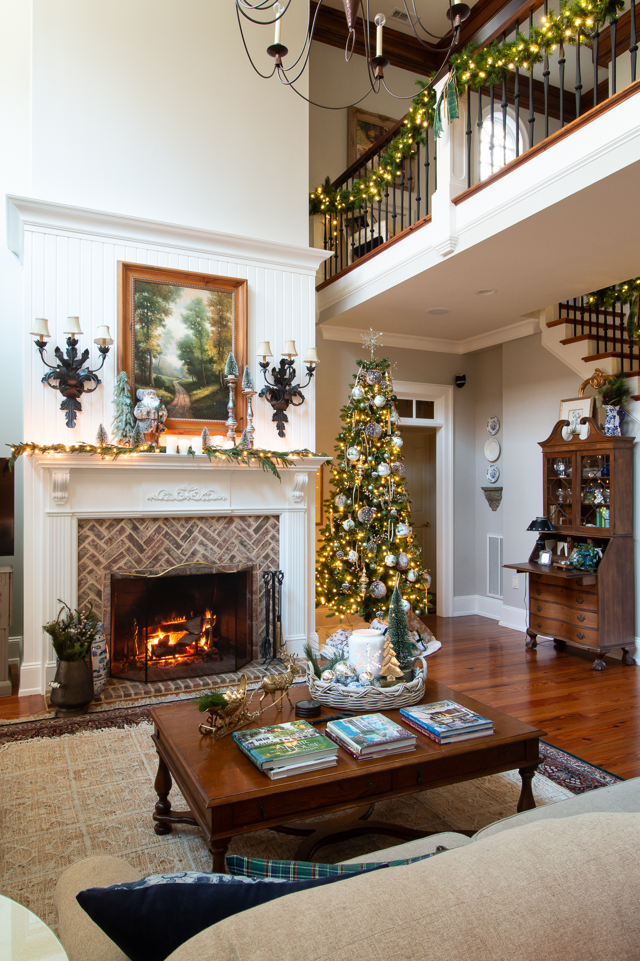 christmas family room