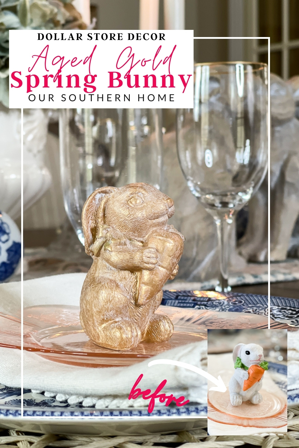 diy easter bunnt