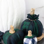 flannel pumpkins