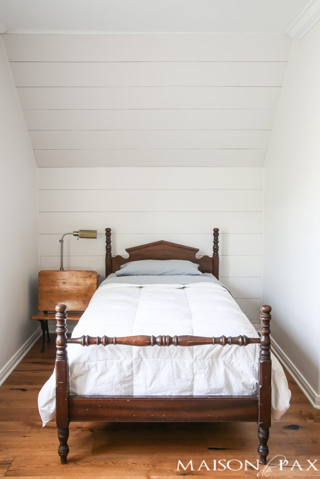 Lots of excellent shiplap tutorials to add this classic touch to your home!