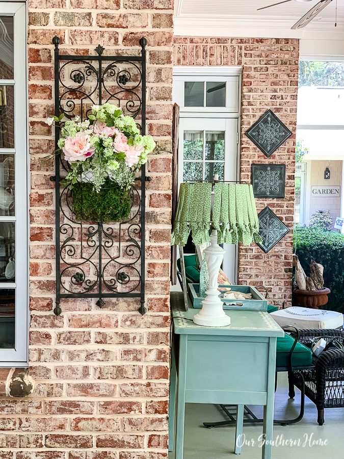 Cottage Wire Basket Wreath