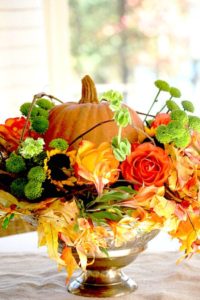 SImple DIY ideas with faux pumpkins