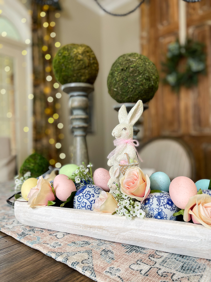 easter tablescape