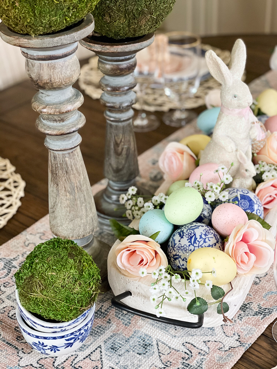 bunny tablescape