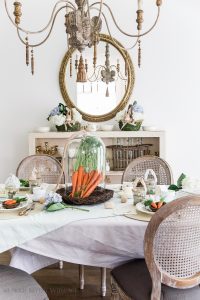 Eight Spring ideas for the home are the features from Inspiration Monday Link Party! #spring #springdecor #springdecorating