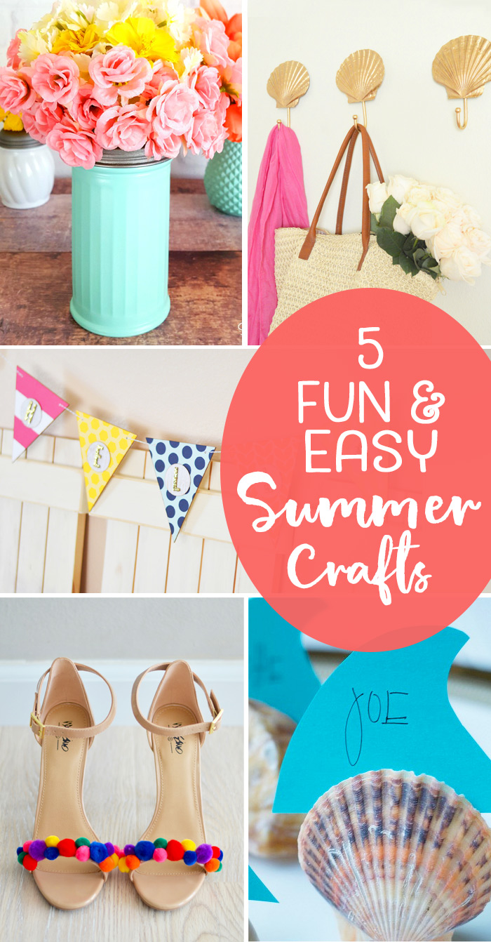 5 Fun and Easy Summer Crafts