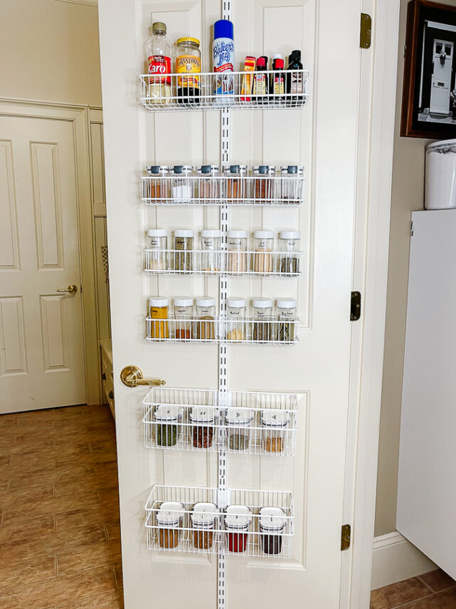 Elfa Pantry Door Rack Our Southern Home