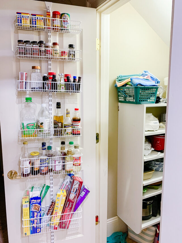 Elfa Pantry Door Rack Our Southern Home