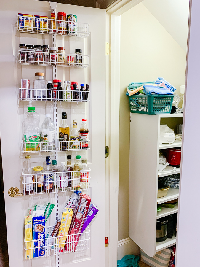 pantry door rack