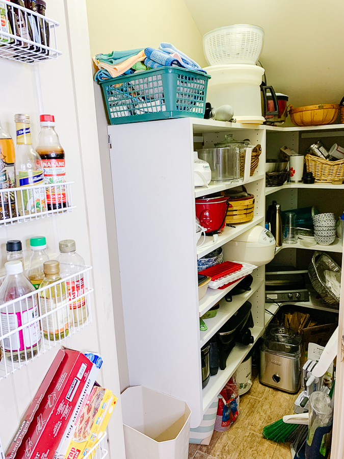 before photo of pantry