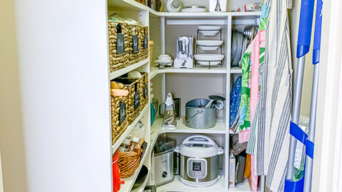 Pantry Organization Makeover with The Container Store - House Becomes Home  Interiors