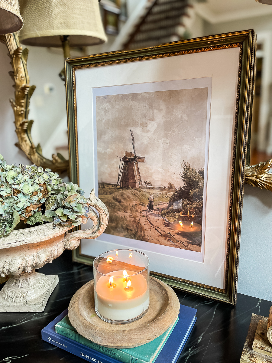 vignette with art