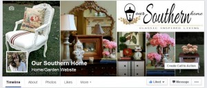 Follow Our Southern Home on Facebook!