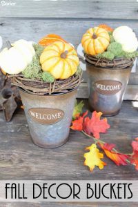 Fall Decorating Ideas are the features from this week's Inspiration Monday link party!