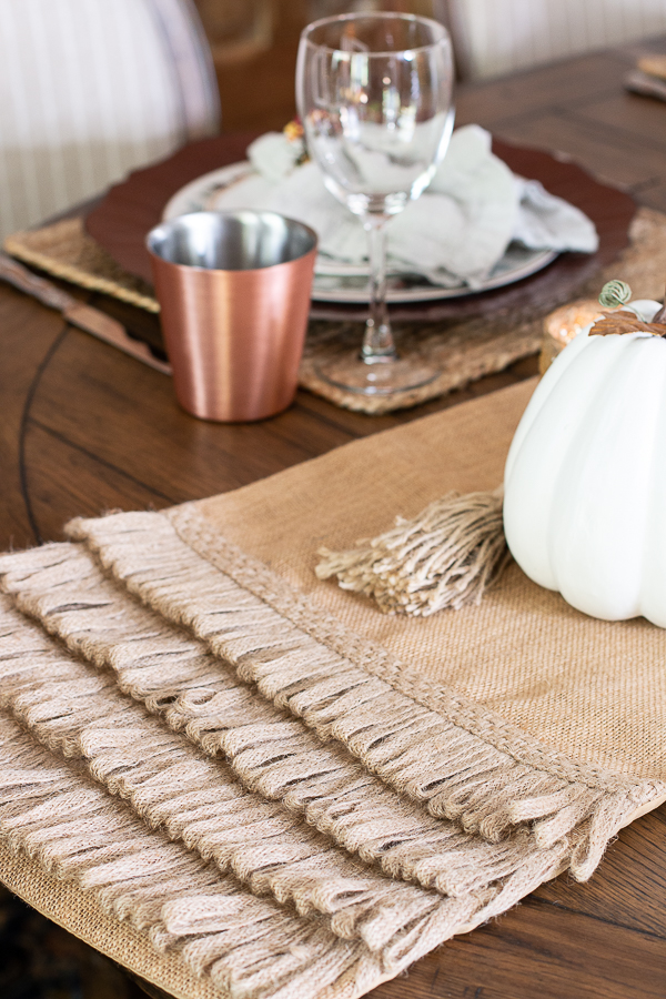 fall dining room