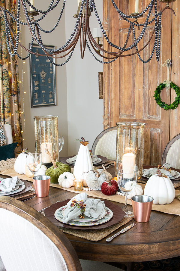 fall dining room 