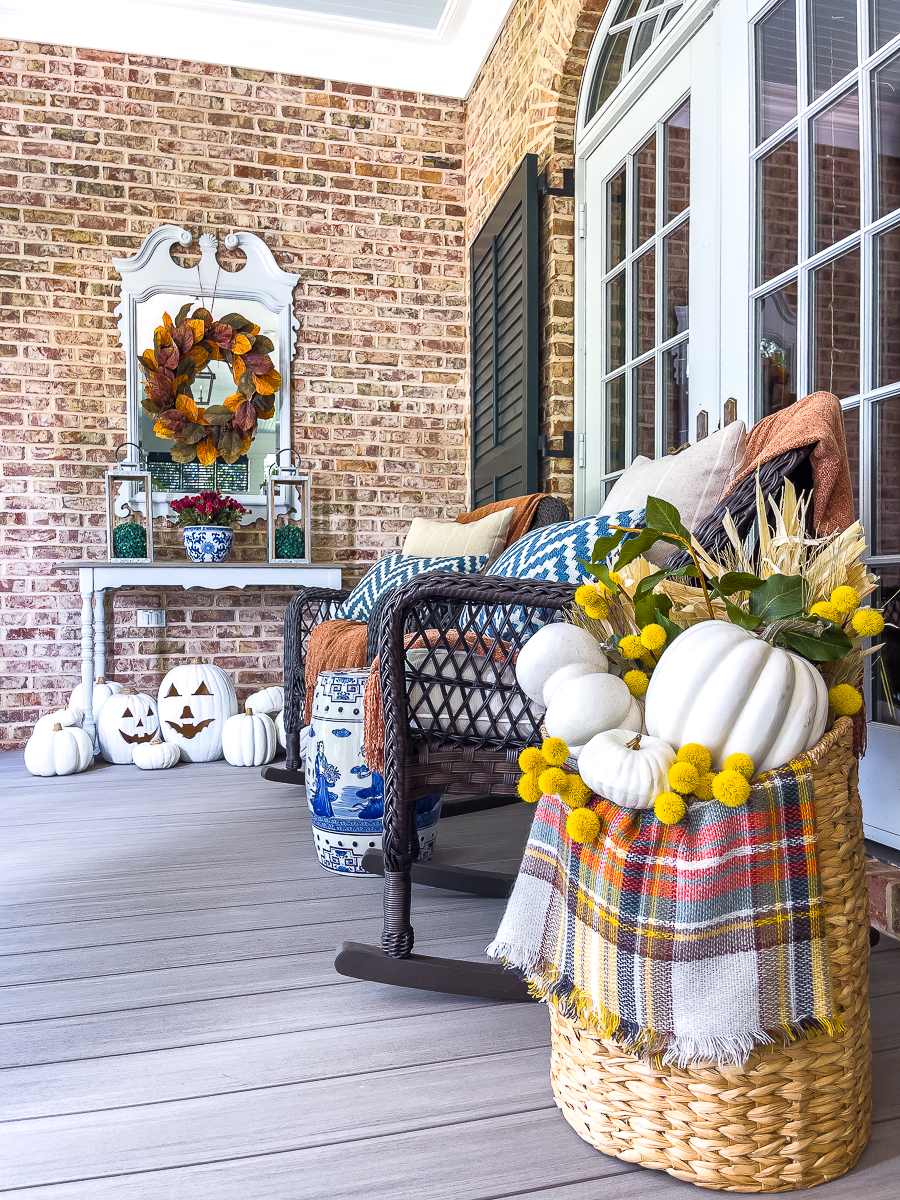 basket of pumpkins