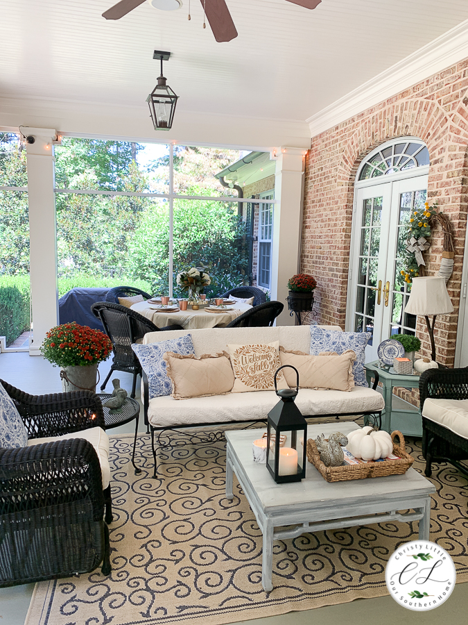 Creating a Cozy Fall Porch