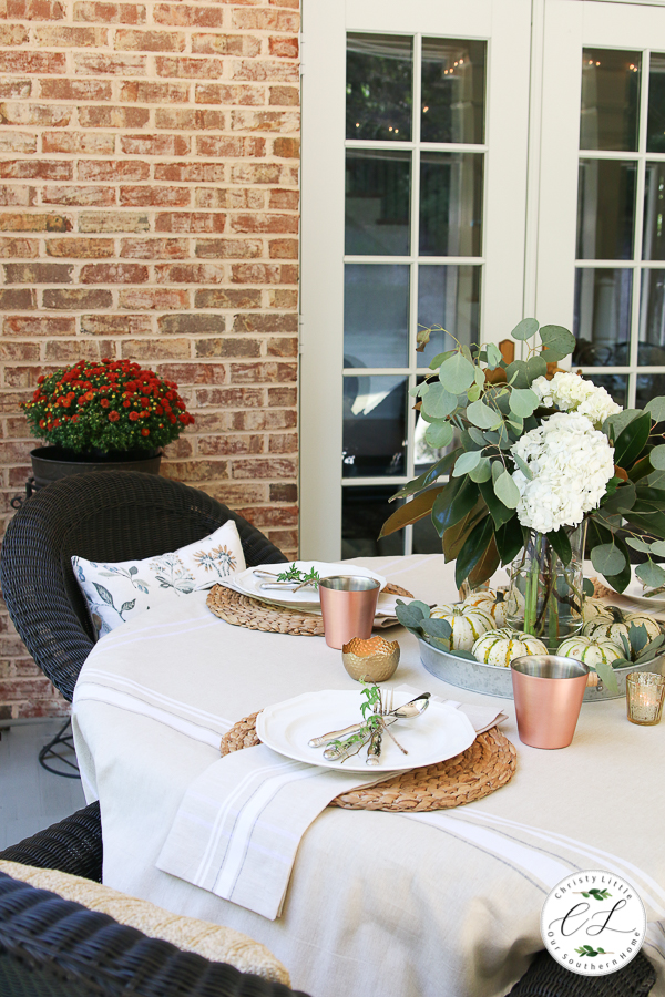 porch table