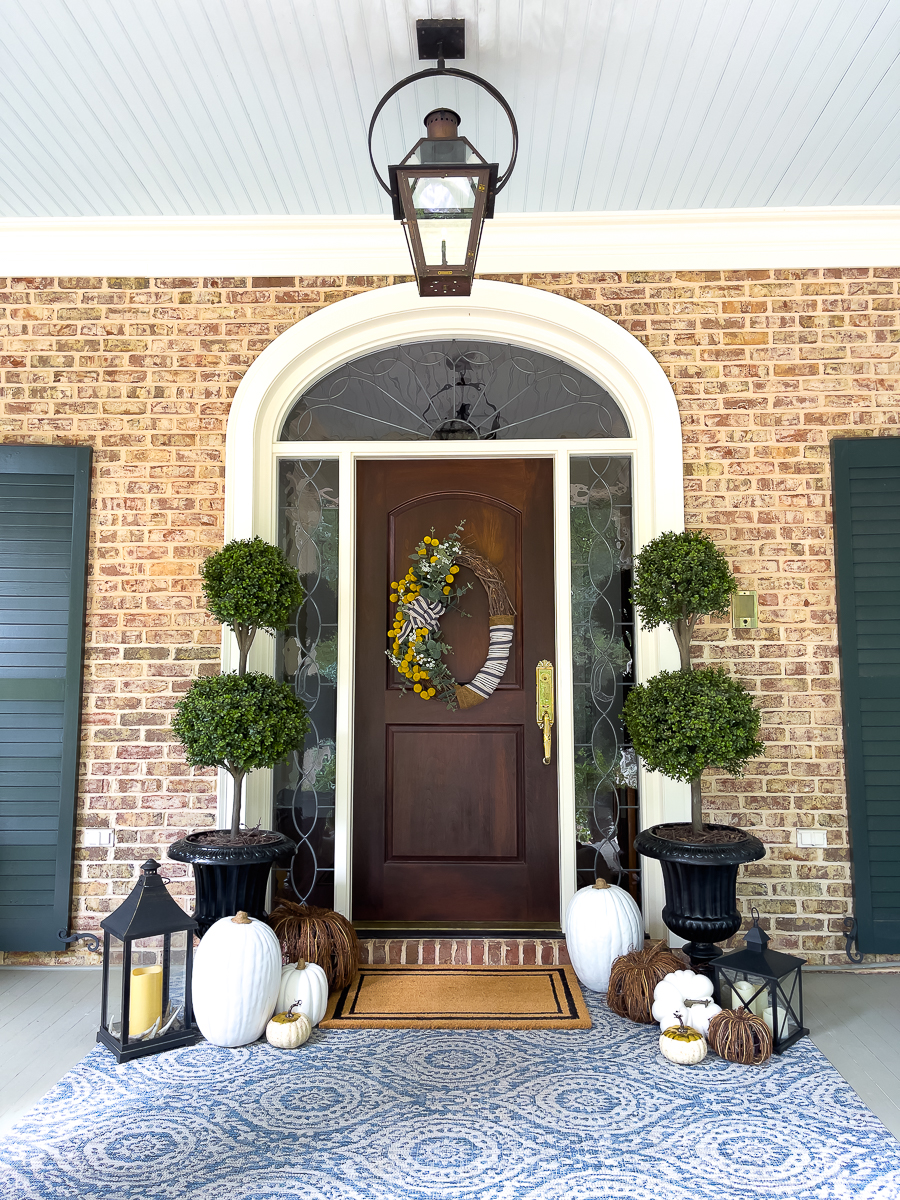 fall porch