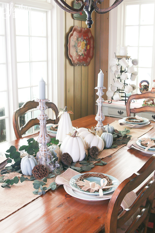French Farmhouse Fall tour with an eclectic mix of new, budget, high end, antique and thrift store finds!