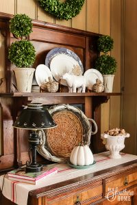 French Farmhouse Fall tour with an eclectic mix of new, budget, high end, antique and thrift store finds!